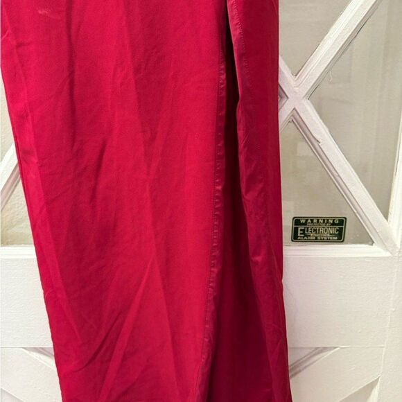 AIDAN MATTOX Red Sweetheart Gown - Picture 7 of 12